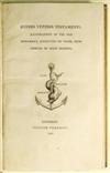 HOLBEIN, HANS. Icones Veteris Testamenti; Illustrations of the Old Testament. 1830. One of a small number of copies on india paper.